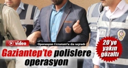 Polislere operasyon