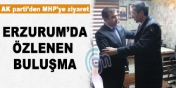 AK parti’den MHP’ye ziyaret