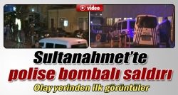 Polise bombalı saldırı!