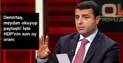 Demirtaş: 9,5 Dolayında Oyumuz Var!