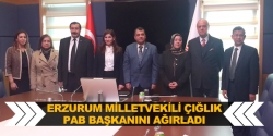 Milletvekili Çığlık PAB Başkanını ağırladı