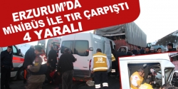 Erzurum'da trafik kazası