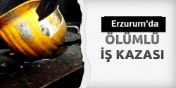 Erzurum'da ölümlü kaza