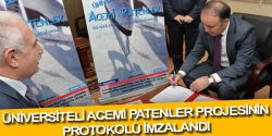 Acemi Patenler Projesi imzalandı