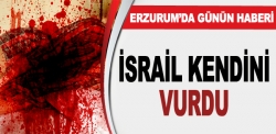 İsrail kendini vurdu!