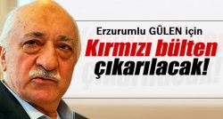 Gülen hakkında kırmızı bülten yayınlanacak