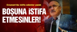Atalay'dan son dakika seçim istifası açıklaması
