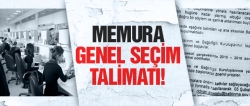 Memurlara genel seçim yazısı!