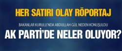 Her satırı olay röportaj!