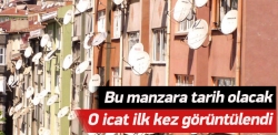 Çanak yerine düzlemsel anten