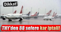 THY'den 88 sefere kar iptali