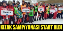 Kızak Şampiyonası Erzurum'da başladı!