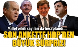 HDP barajı geçiyor!