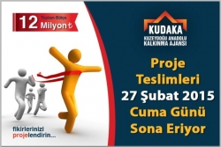 Proje teslimleri 27 Şubat son