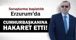 Cumhurbaşkanına hakarete soruşturma