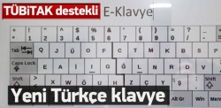 Türkçe'ye uygun yeni klavye