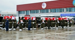 Malatya'da şehitler için tören