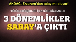 Üç dönemlikler 'Saray'a çıktı!