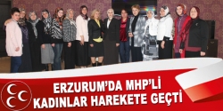 MHP'li kadınlar harekete geçti