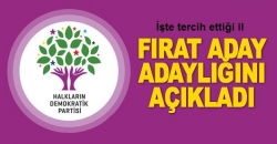 HDP'den Diyarbakır aday adayı