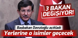 3 Bakan istifa ediyor