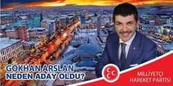 Arslan adaylık nedenini açıkladı!