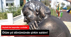 İzmir'de Berkin Elvan Heykeline Saldırı!