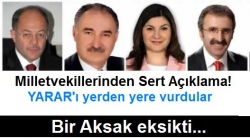 Milletvekillerinden Sert Açıklama!..