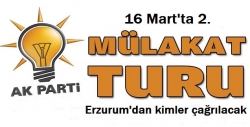 Mülakatlarının 2. etabı 16 Mart'ta başlıyor