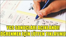 ÖSYM YGS sonuçlarını açıkladı