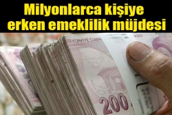 Esnafa erken emeklilik