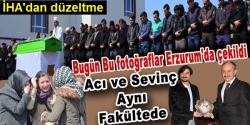 Bu fotoğraflar Bugün çekildi!