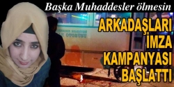 Mukaddes için imza kampanyası