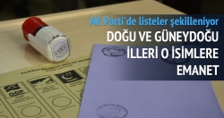 Doğuda o isimlerle sandığa gidecek