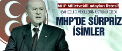 MHP Milletvekili adayları listesi!
