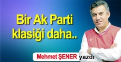 Bir AK Parti klasiği daha!