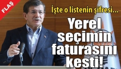 Yerel seçimin faturasını kesti