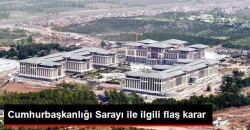 Saray ile ilgili flaş karar