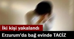 Erzurum'da kadına taciz!