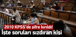 KPSS'de skandal ortaya çıktı!