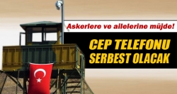 Kışlada cep telefonu kullanımı serbest