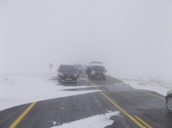 Erzurum baharda kışı yaşıyor