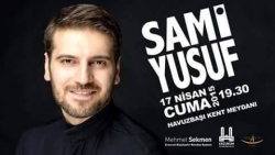 Sami Yusuf konseri Havuzbaşı Kent Meydanı'nda