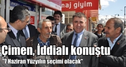 Çimen iddialı konuştu!