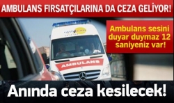 12 saniyede yol vermeyen yandı!