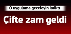 Tavan kalktı pompaya çifte zam geldi