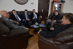 MHP adaylarından Korkut'a ziyaret