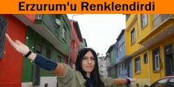 Genç Mimar Erzurum'u renklendirdi!