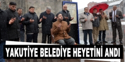 Yakutiye belediye heyetini andı