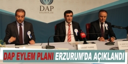 DAP eylem planı Erzurum'da açıklandı
